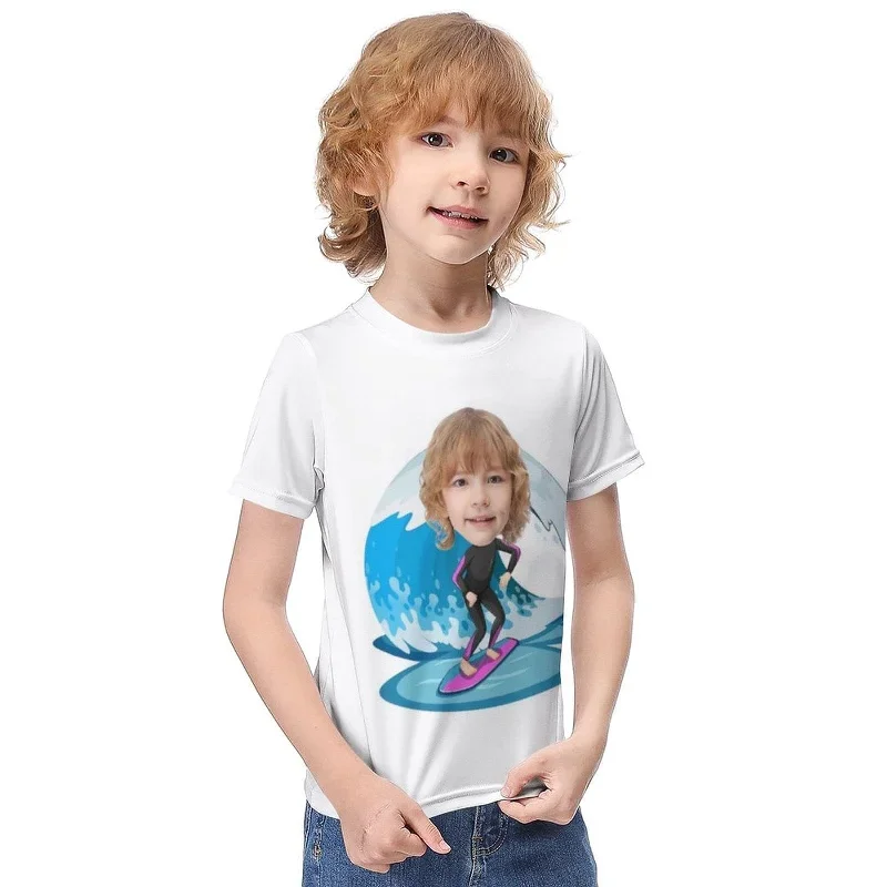 6-12y-custom-face-athlete-cute-kids-t-shirt-for-boy-girl