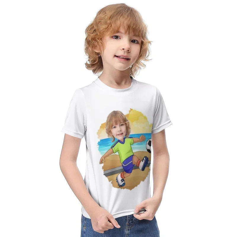 6-12y-custom-face-athlete-cute-kids-t-shirt-for-boy-girl