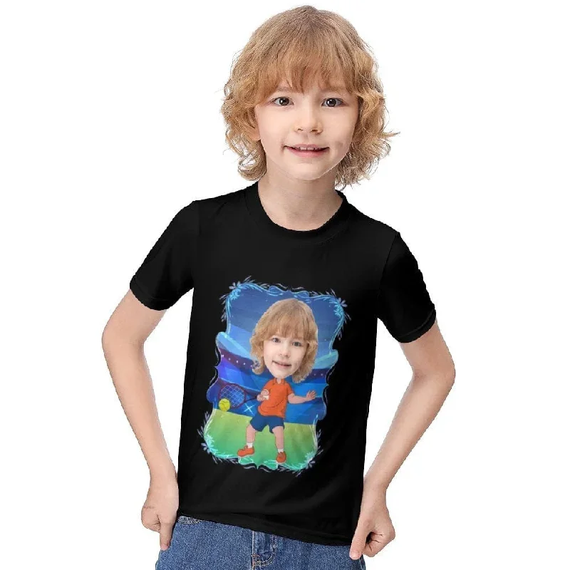 6-12y-custom-face-athlete-cute-kids-t-shirt-for-boy-girl