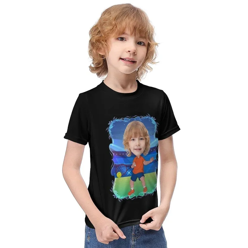 6-12y-custom-face-athlete-cute-kids-t-shirt-for-boy-girl