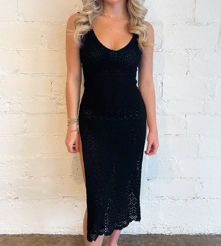 Aliyah Dress In Black