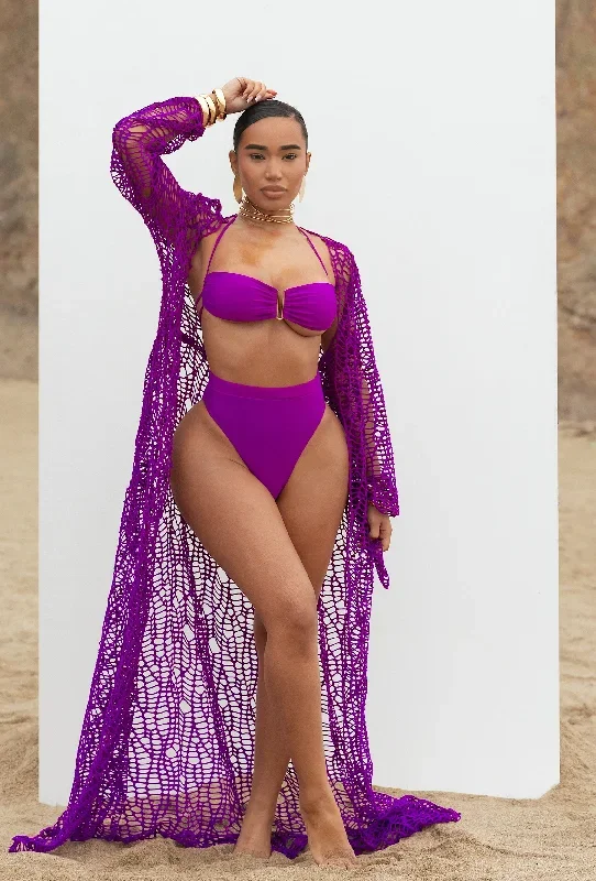 Ambrosius Cover Up Robe - Amethyst