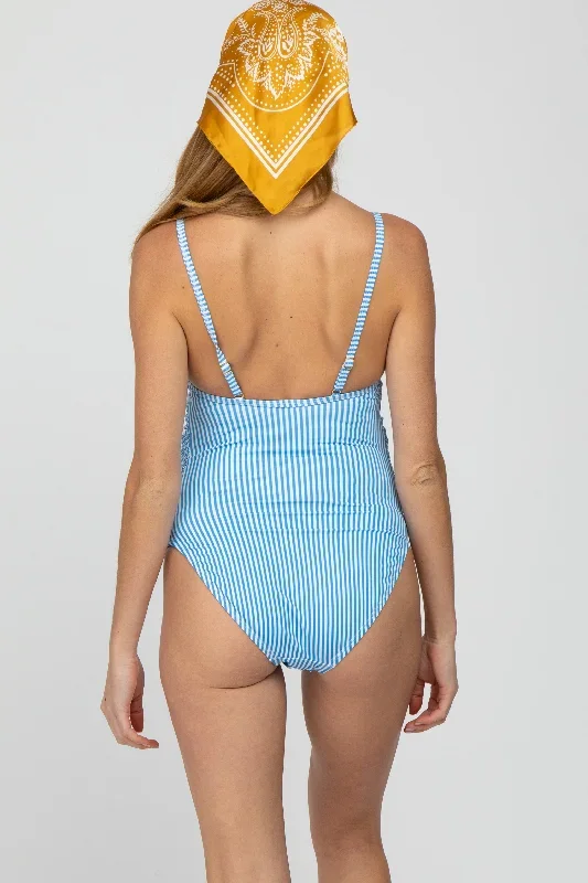 blue-striped-one-piece-maternity-swimsuit