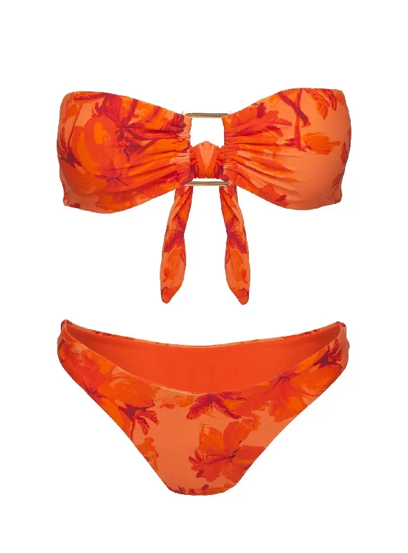 Orange Floral