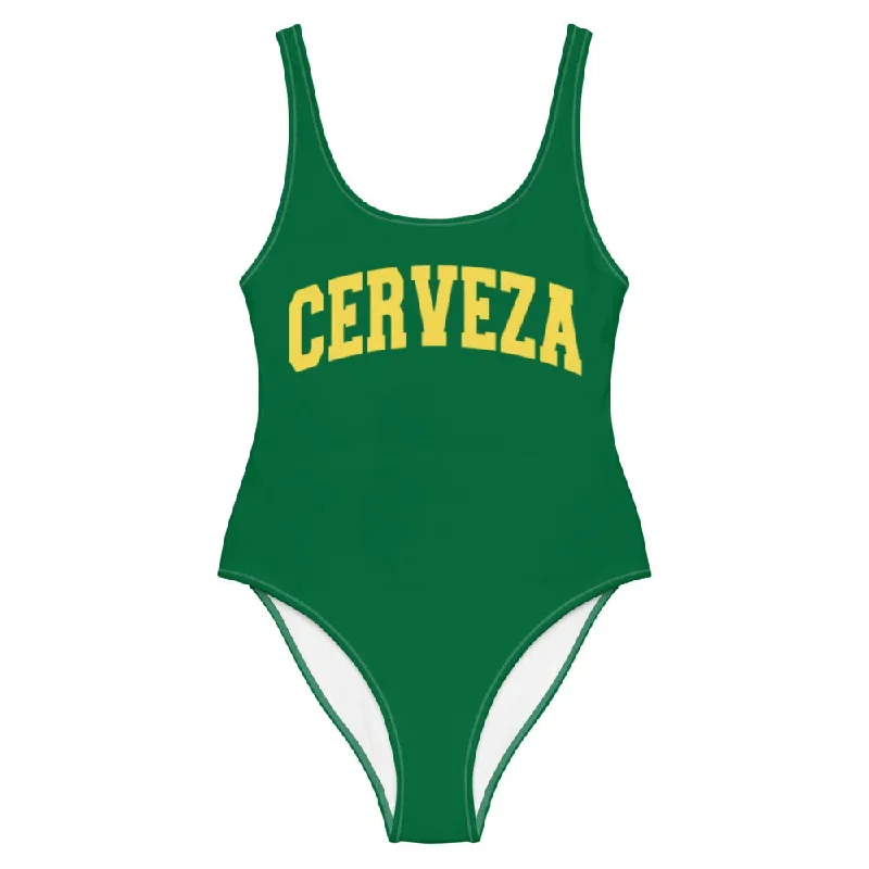 Cerveza Green Swimsuit