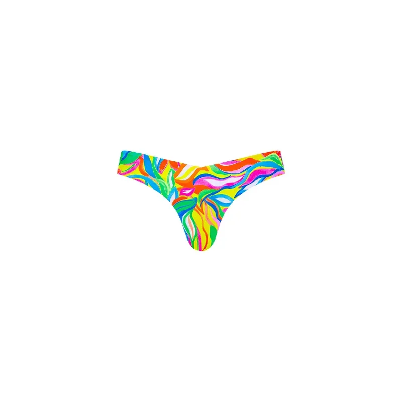 Cheeky V Bikini Bottom - Tropical Illusion