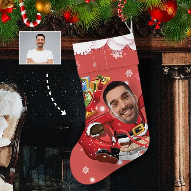 custom-face-cute-elk-christmas-stocking