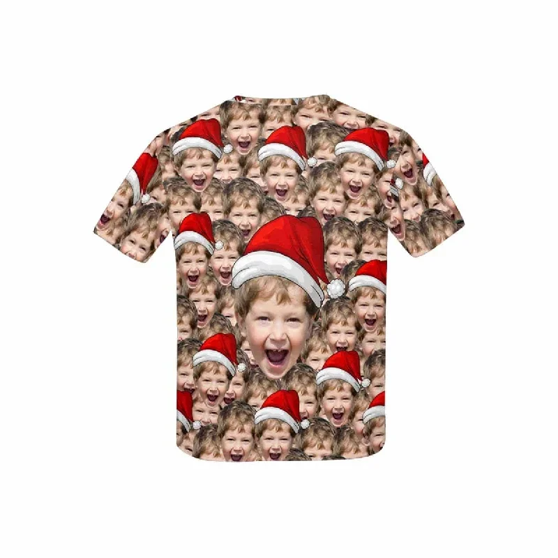 custom-face-seamless-christmas-hat-cute-boy-kids-all-over-print-t-shirt