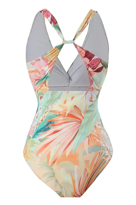 ensemble-de-maillots-de-bain-jaunes-imprimes-de-fleurs-d-une-piece-avec-jupe-de-plage