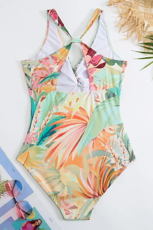 ensemble-de-maillots-de-bain-jaunes-imprimes-de-fleurs-d-une-piece-avec-jupe-de-plage