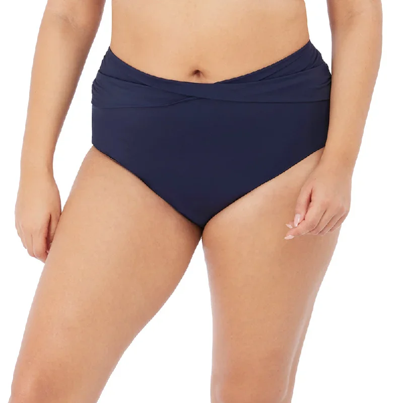 Elomi Swim Magnetic Twist Bikini Brief ES7196 Midnight