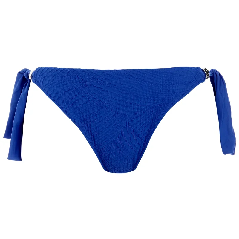 Ottawa Blue Tie Side Bikini Brief - Fantasie Swim