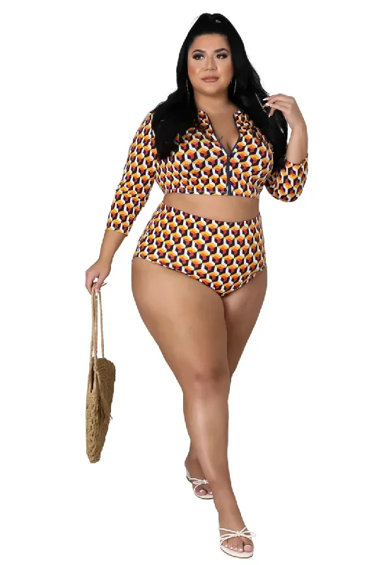 final-sale-plus-size-2pc-poolside-playsuit-set-in-colorful-cube-print-1