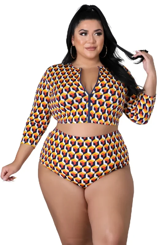 final-sale-plus-size-2pc-poolside-playsuit-set-in-colorful-cube-print-1