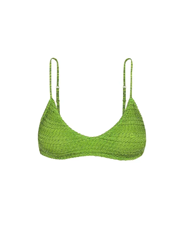 Mesh Li Top - Acid Green