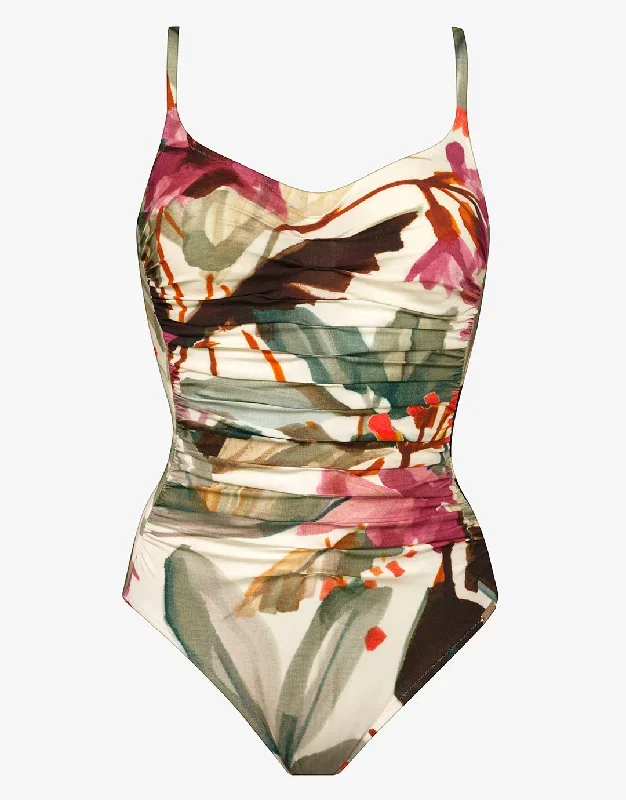 Mystic Ruched Underwired Swimsuit - Noble Exotic