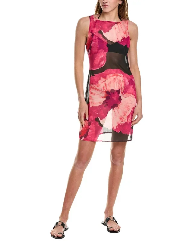 Natori Poppy Sheer Cover-Up