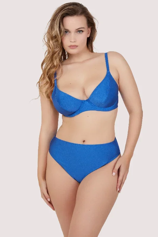 peek-beau-cornflower-blue-high-shine-waisted-bikini-bottom