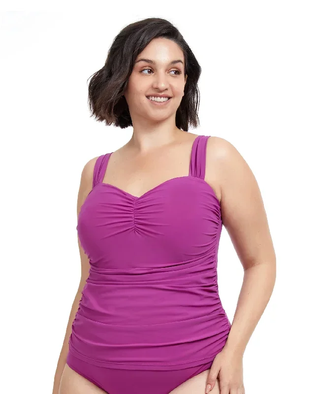 Profile By Gottex Tutti Frutti Plus Size Sweetheart Underwire Tankini Top