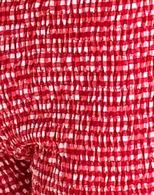 ritala-shirred-short-red-gingham