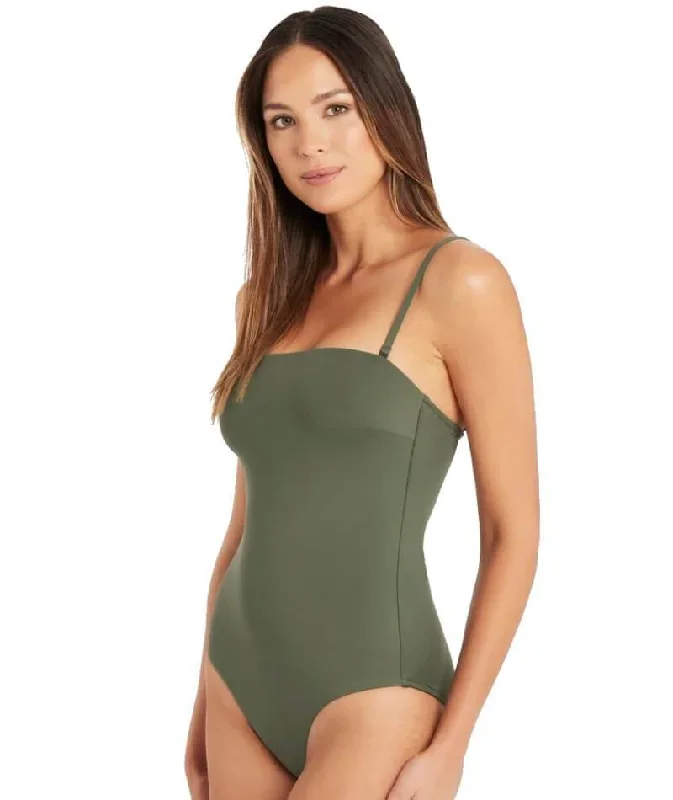 sea-level-essentials-bandeau-one-piece-swimsuit-khaki