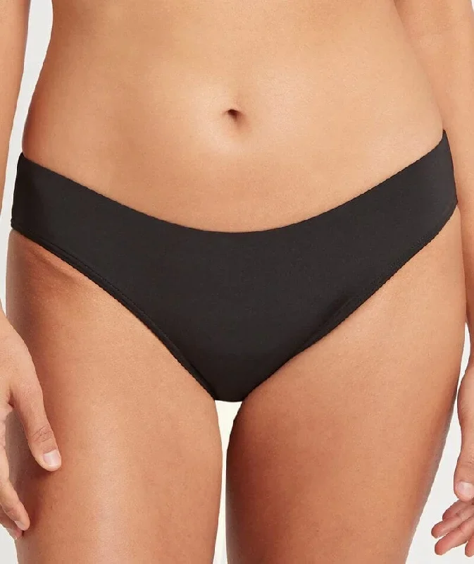 Sea Level Eco Essentials Hipster Bikini Brief - Black