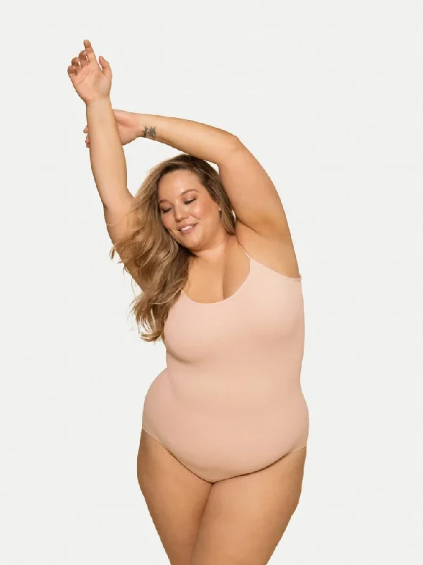 Seamless Bodysuit in Ballerina Pink