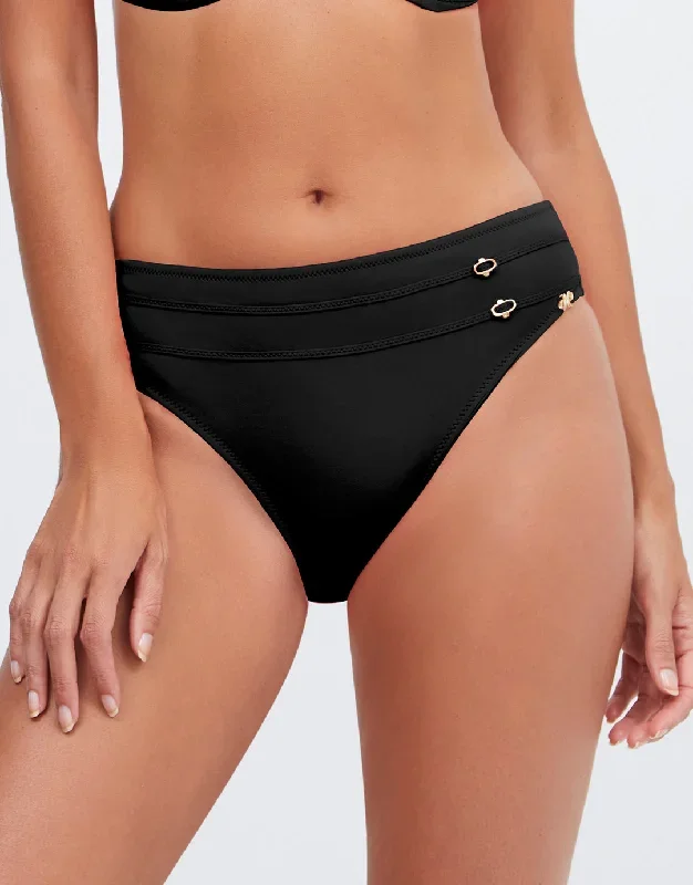 Stella Bikini Pant - Black