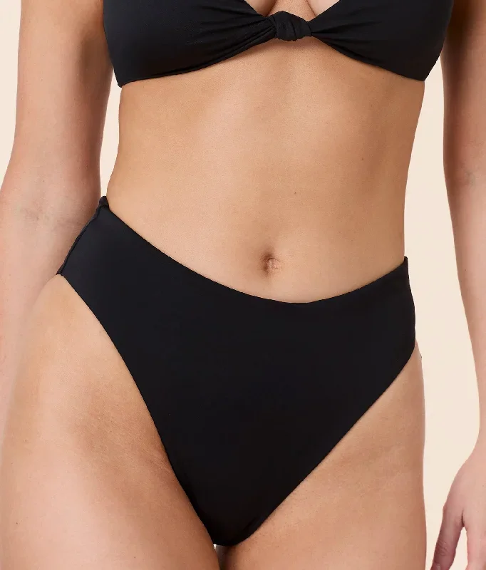 the-high-waisted-cheeky-bottom-flat-black