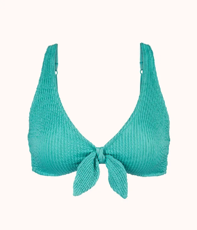 the-swim-ruched-plunge-bralette-aquamarine