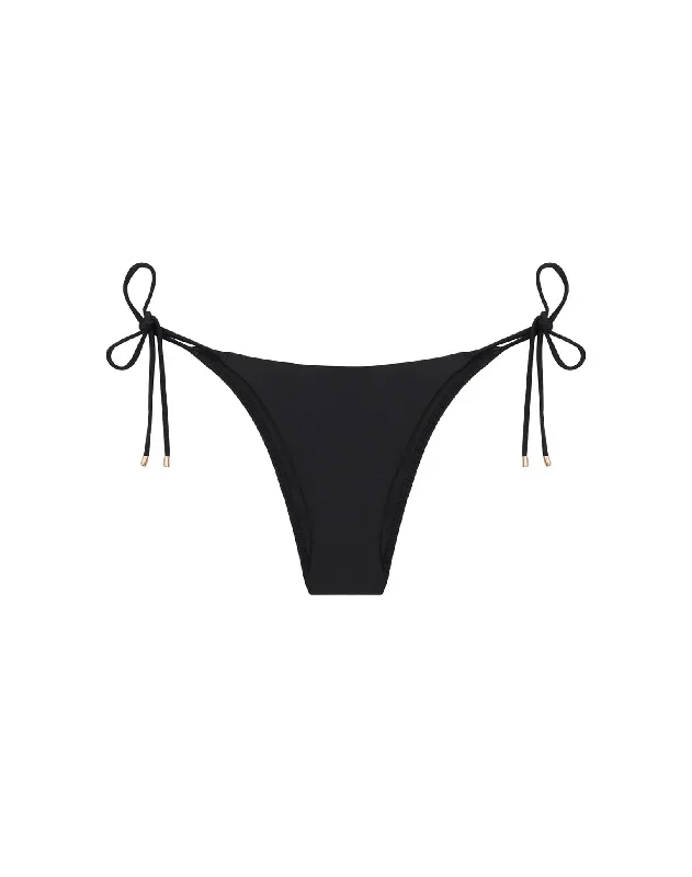 Tie Side Bottom - Black