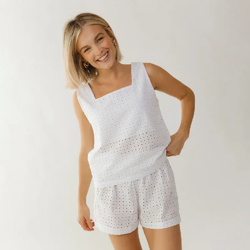 white-eyelet-tank