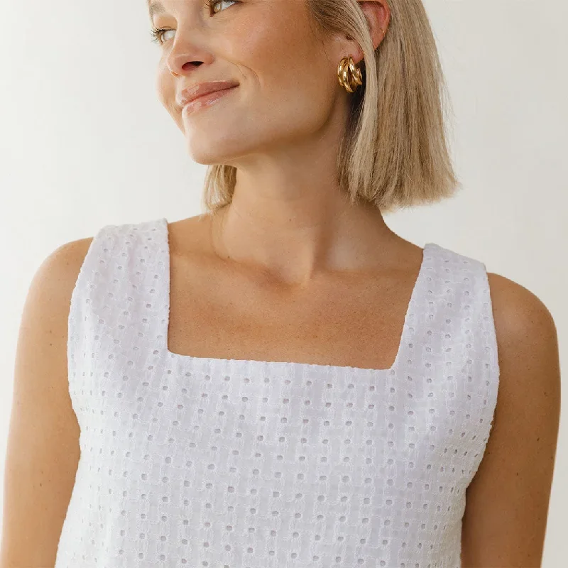 white-eyelet-tank