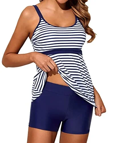 Blue White Stripe13