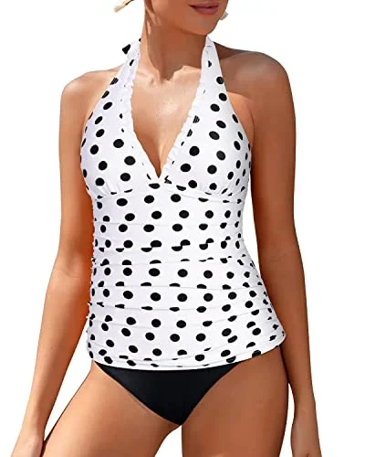 White Black Polka Dots1